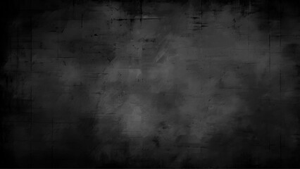 Vector illustration of old black background. Dark stone vector texture background. Grunge abstract monochrome backdrop.