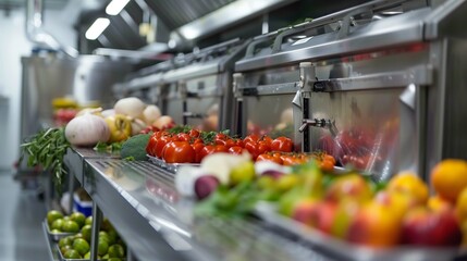 Modern Fruit and Vegetable Processing Facility