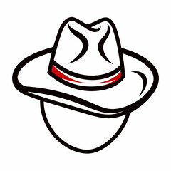 Cowboy hat illustration 
