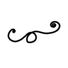 Line Art Hand Drawn Divider Border