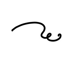 Line Art Hand Drawn Divider Border
