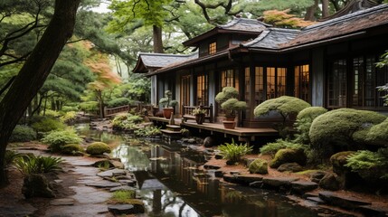 Fototapeta premium japanese garden