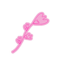 Abstract Hand Drawn Line Art Doodle Sticker 