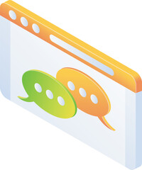 Chatting page app
