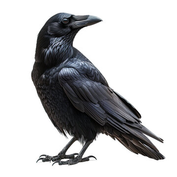 recommend clip art: Crow isolated on transparent background