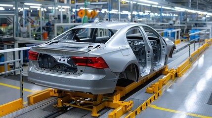Factory with Assembly Line 