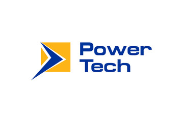 Power logo design, technology business name ideas