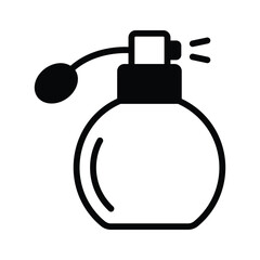 Download trendy icon of perfume, fragrance bottle vector