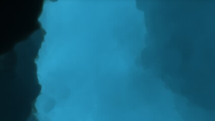 Cosmic background with a blue purple nebula and stars  © ANDREI