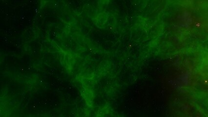 Cosmic background with a blue purple nebula and stars
