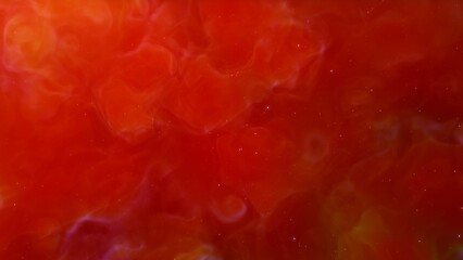 Cosmic background with a blue purple nebula and stars  © ANDREI