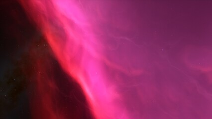 Universe filled with stars, nebula and galaxy
