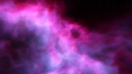 Universe filled with stars, nebula and galaxy
