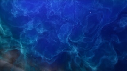 colorful nebula gas cloud