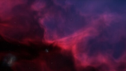 colorful nebula gas cloud