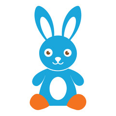 easter bunny vector art
