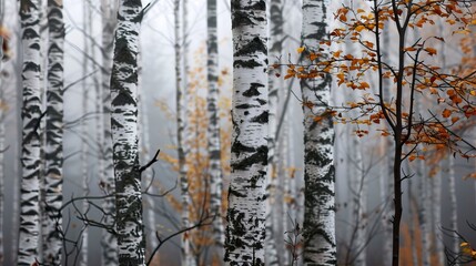 Fototapeta premium Birch Grove,birtch