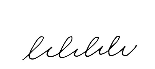 Abstract Border Divider Line Art Hand Drawn