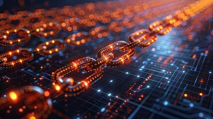 blockchain technology background