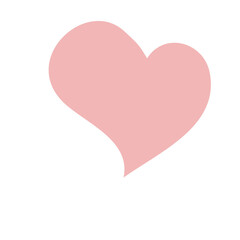 Heart Vector Illustration Cute Sticker