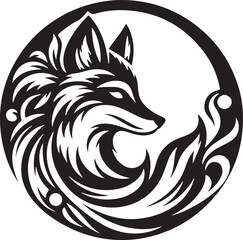 wolf head tattoo