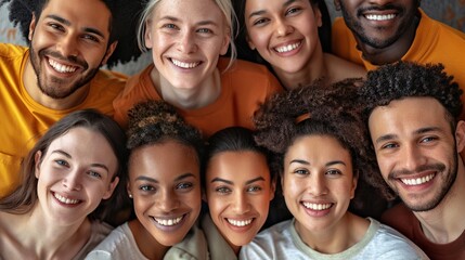 Group portrait of a creative business team standing outdoors