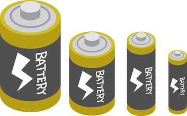 乾電池4種類のセット