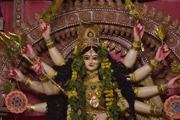 Obraz premium Bengali Durga Pooja, Kolkata West Bengal