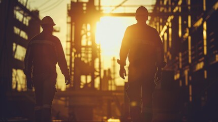Fototapeta premium Worker in Protective Equipment