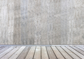 Terrasse bois et fond en contreplaqué 