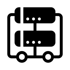 data server glyph icon