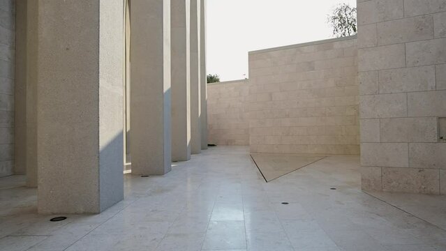Beautiful View of Abrahamic Family House in Abu Dhabi