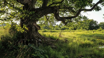 Fototapeta premium Old Tree Over a Century Old