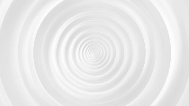 3D Geometric abstract tunnel seamless loop