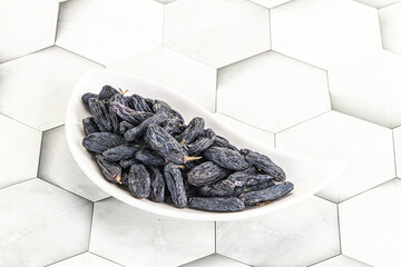 Blue raisin - dry grape berries