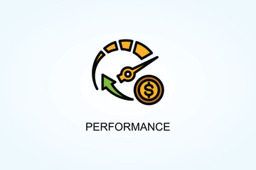 Performance Vector  Or Logo Sign Symbol Illustration