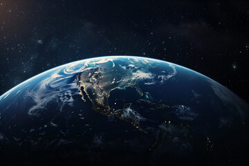 Obraz premium earth in space