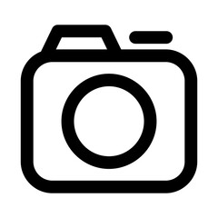 camera line icon 