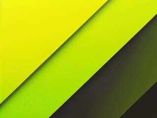 Abstract Diagonal Gradient Background With Lime, Black, and Yellow Colors