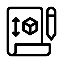 drawing line icon