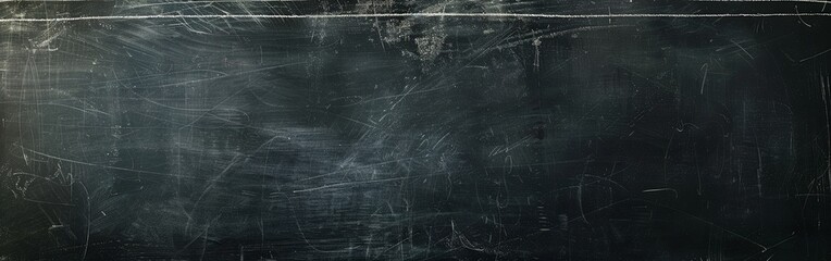 Creative Space: Blackboard with Chalk Marks