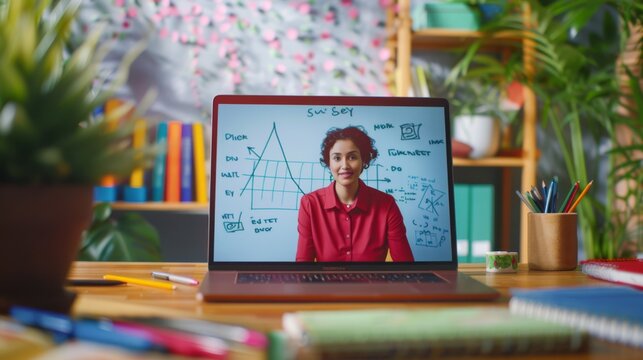 The online math lesson