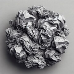 A vibrant grey crumpled paper texture filling the entire frame