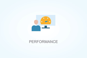 Performance Vector  Or Logo Sign Symbol Illustration