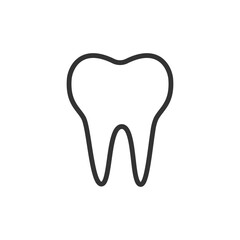 Dental icon style flat trendy isolated vector illustration.