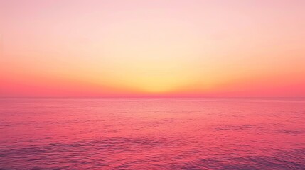 Fototapeta premium A beautiful gradient background transitioning from deep orange to soft pink.