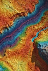 Abstract Landscape Art