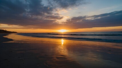 Sunset Haven: Coastal Retreat Dusk Delight