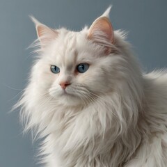 white persian cat