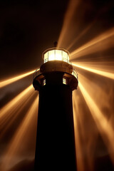 lighthouse at night © Chaos Arts